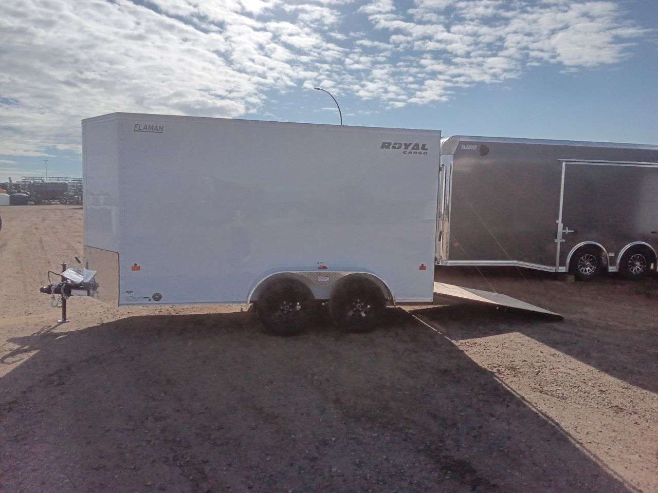 2026 Royal LCH 6' x 12' + V-Nose Cargo Trailer