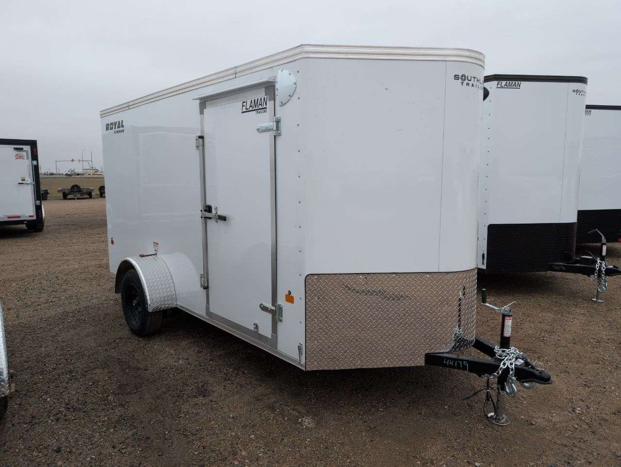 2026 Royal LCH 6' x 12' + V-Nose Cargo Trailer