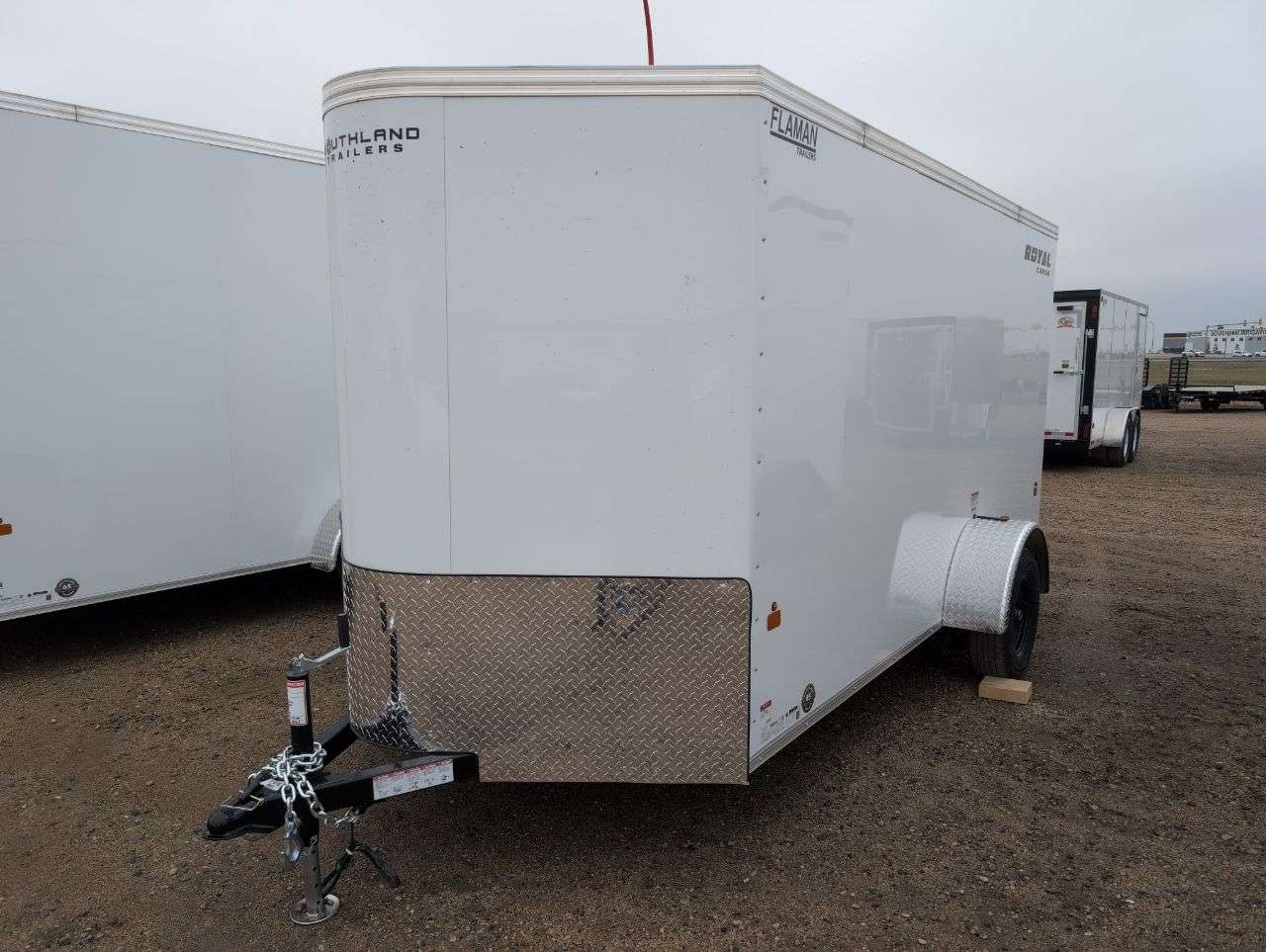 2026 Royal LCH 6' x 12' + V-Nose Cargo Trailer