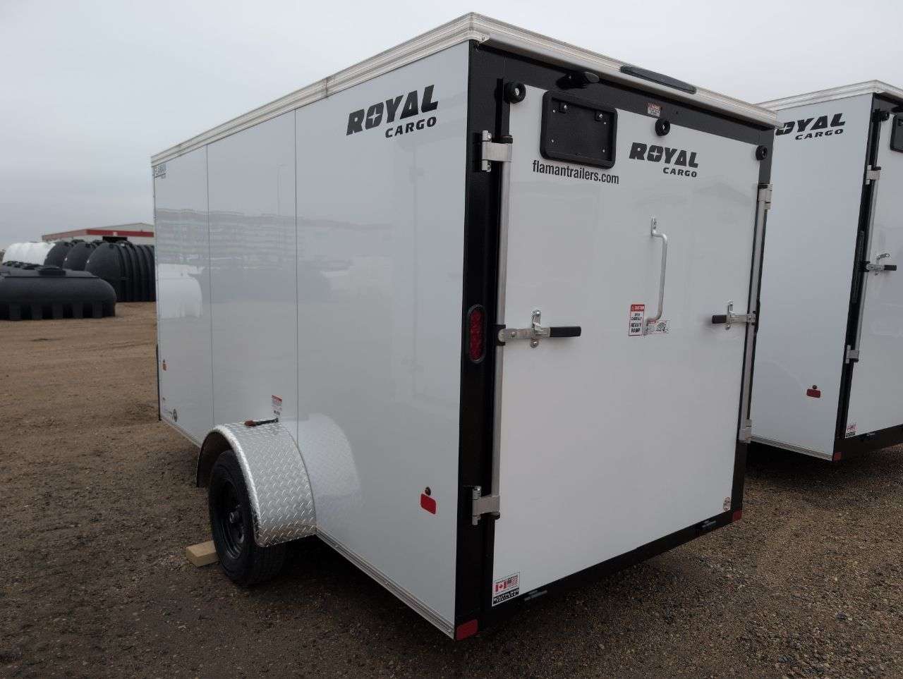 2026 Royal LCH 6' x 12' + V-Nose Cargo Trailer