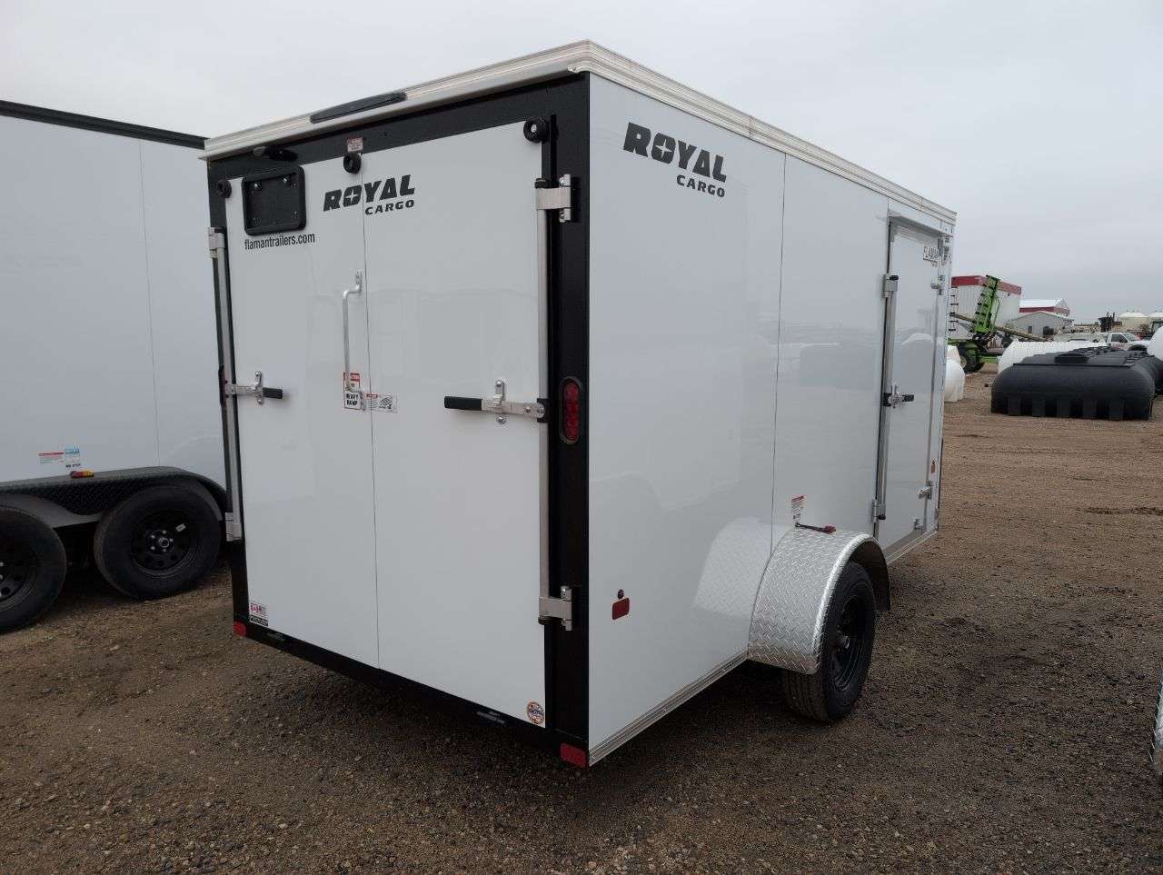 2026 Royal LCH 6' x 12' + V-Nose Cargo Trailer