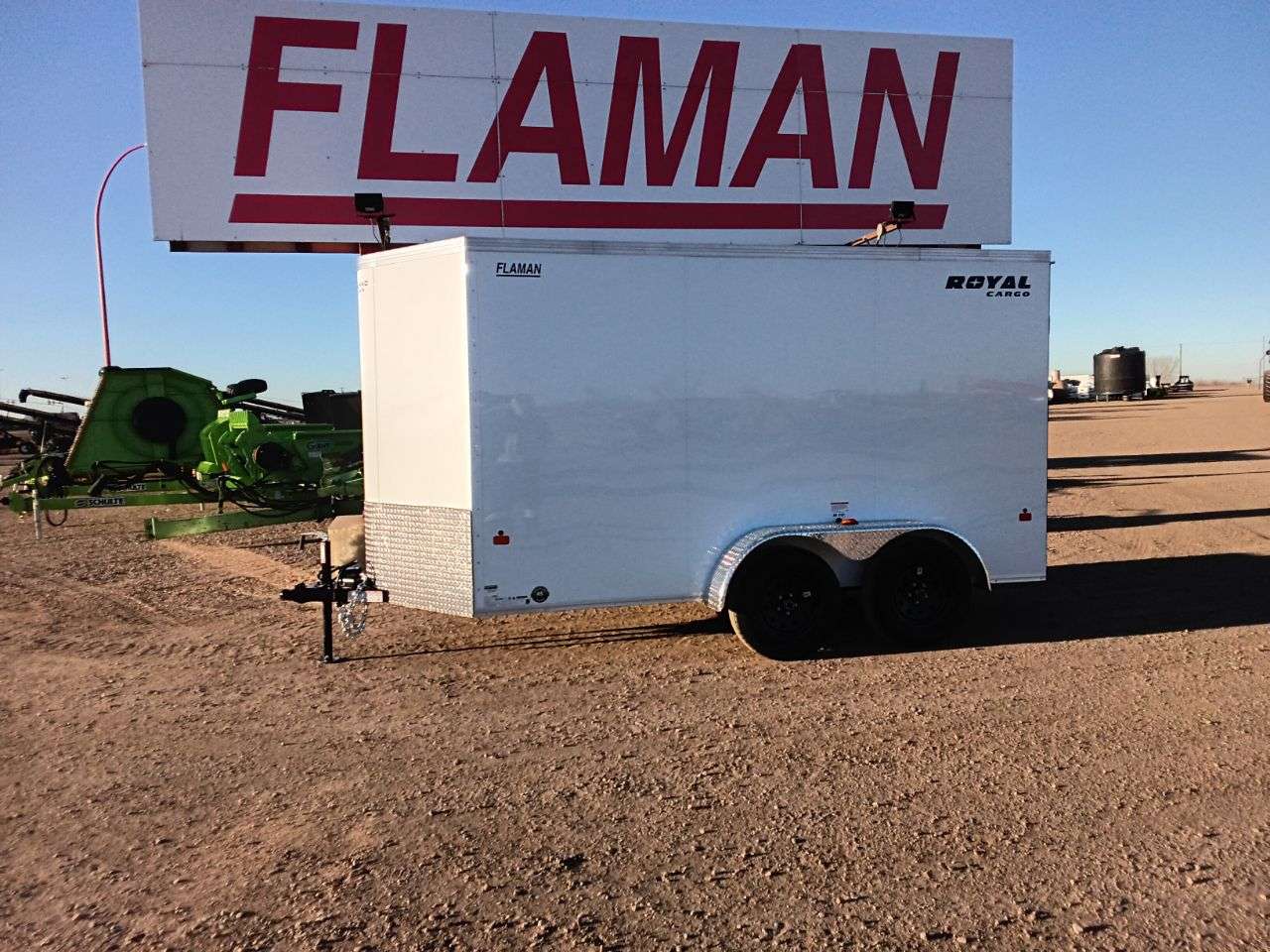 2026 Royal LCH 6' x 12' + V-Nose Cargo Trailer