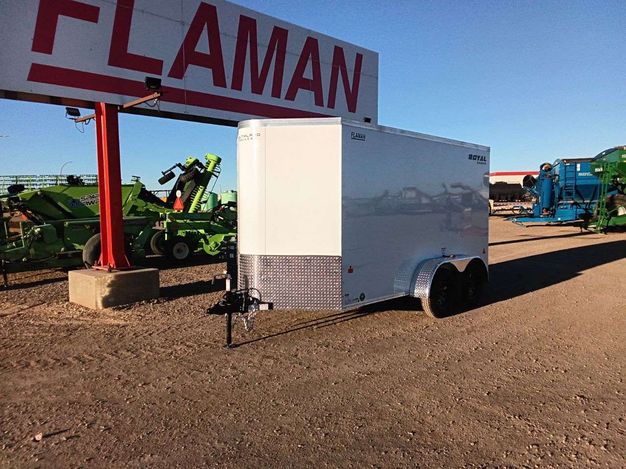 2026 Royal LCH 6' x 12' + V-Nose Cargo Trailer