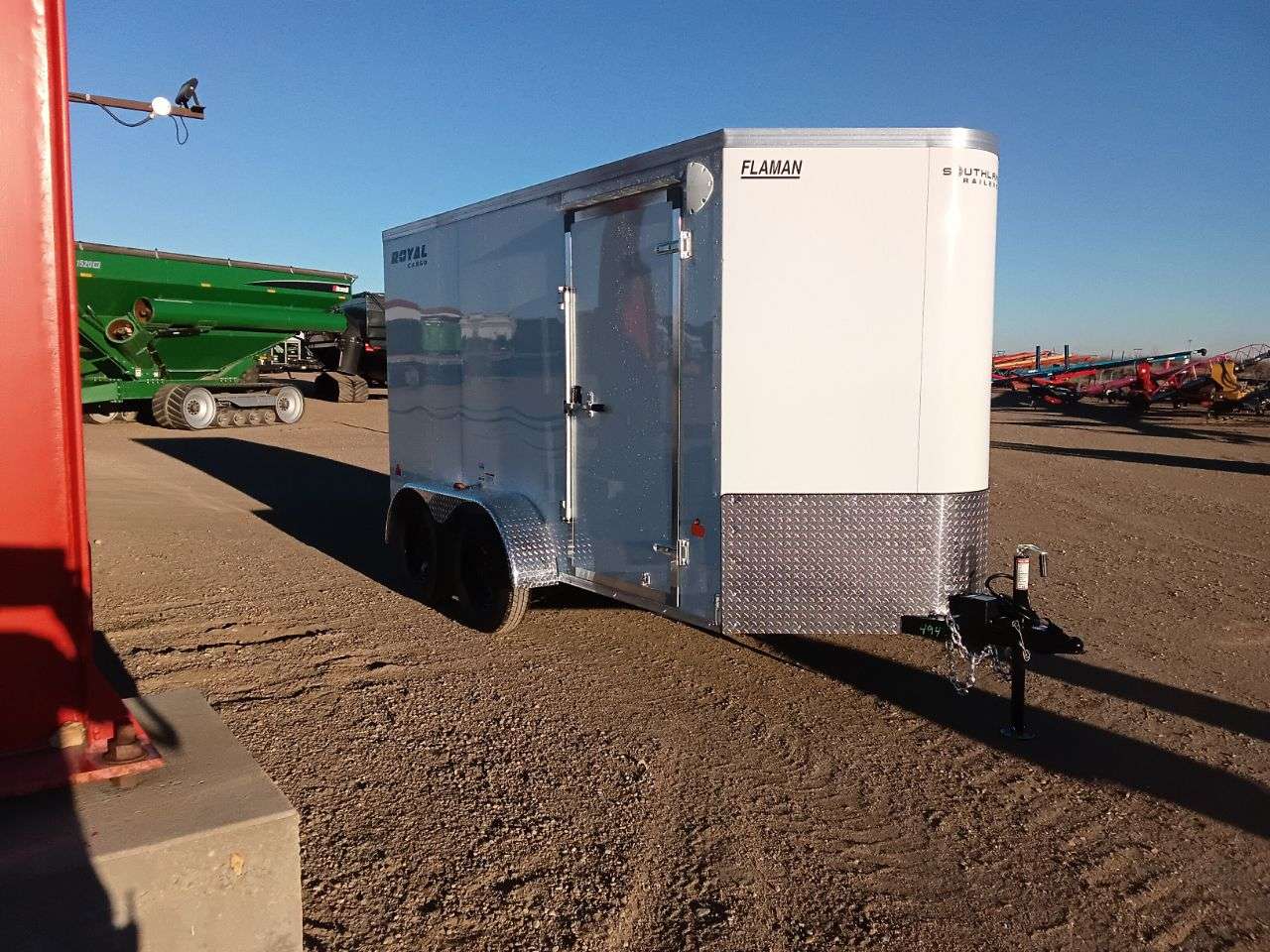 2026 Royal LCH 6' x 12' + V-Nose Cargo Trailer