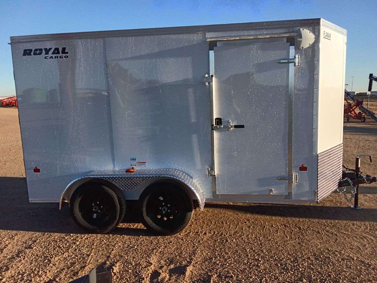 2026 Royal LCH 6' x 12' + V-Nose Cargo Trailer