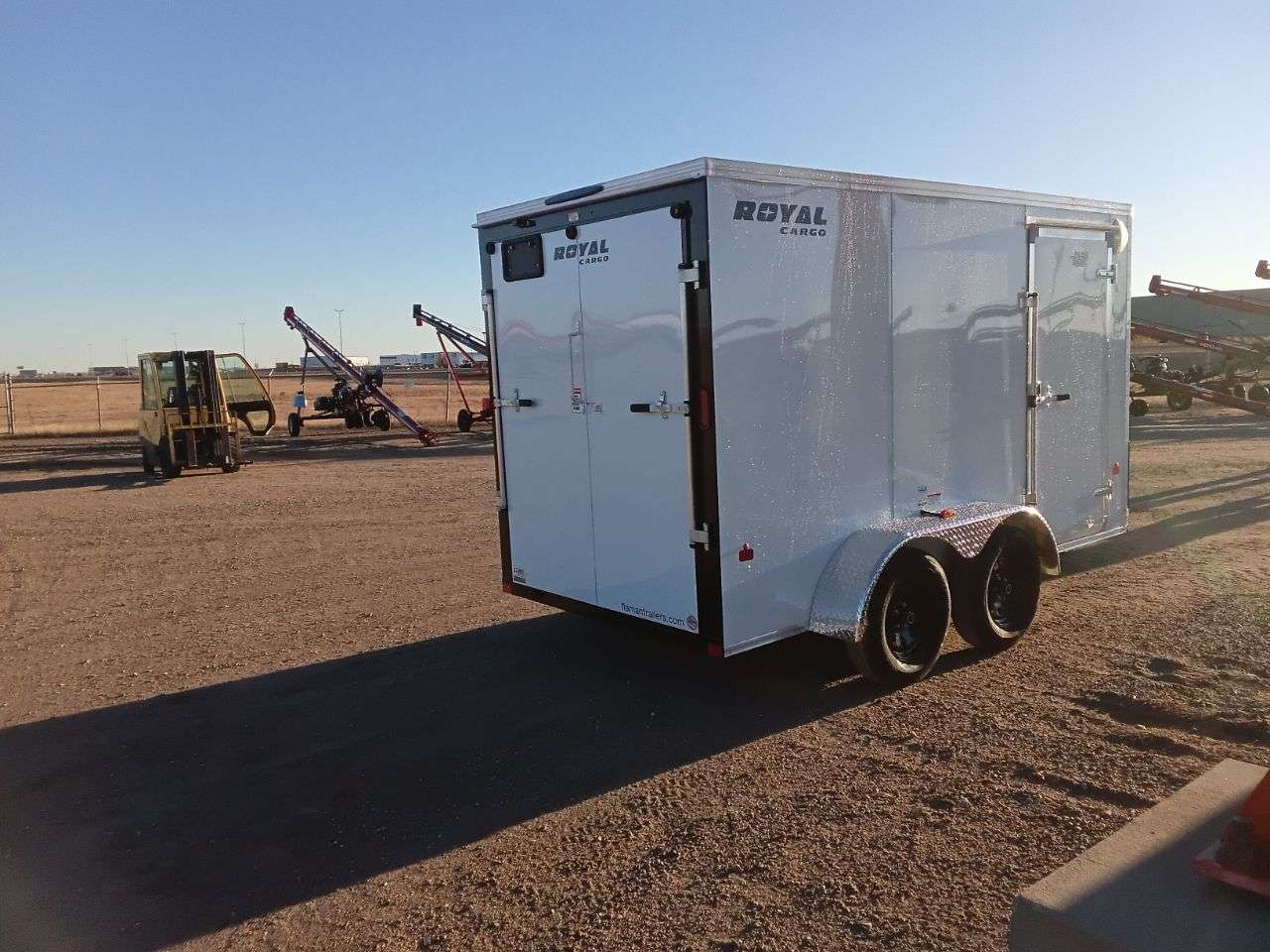 2026 Royal LCH 6' x 12' + V-Nose Cargo Trailer