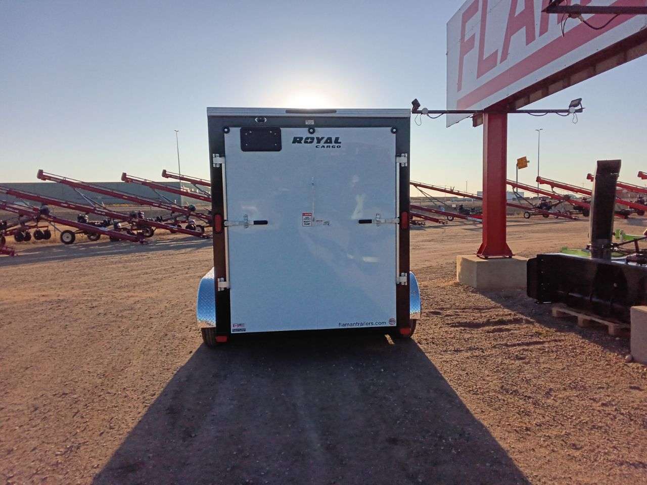 2026 Royal LCH 6' x 12' + V-Nose Cargo Trailer