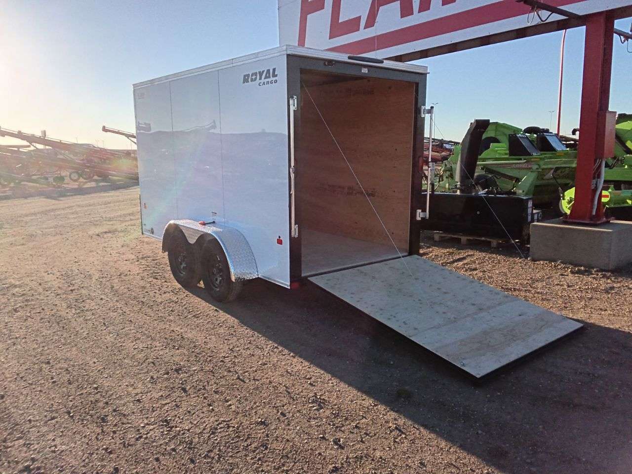 2026 Royal LCH 6' x 12' + V-Nose Cargo Trailer