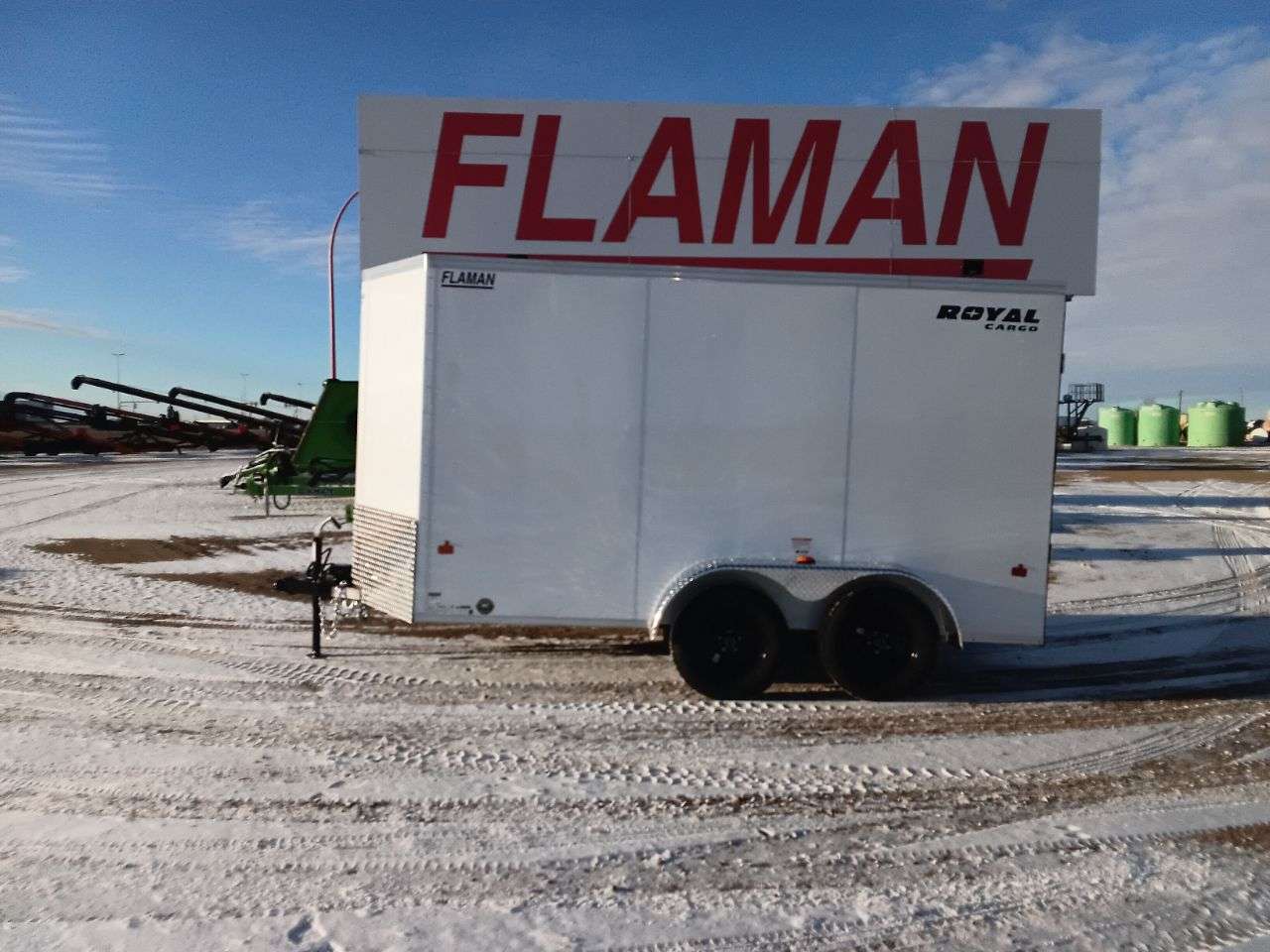 2026 Royal LCH 6' x 12' + V-Nose Cargo Trailer