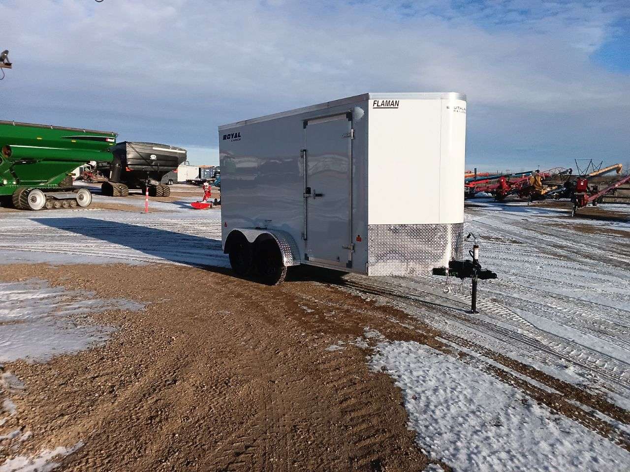 2026 Royal LCH 6' x 12' + V-Nose Cargo Trailer