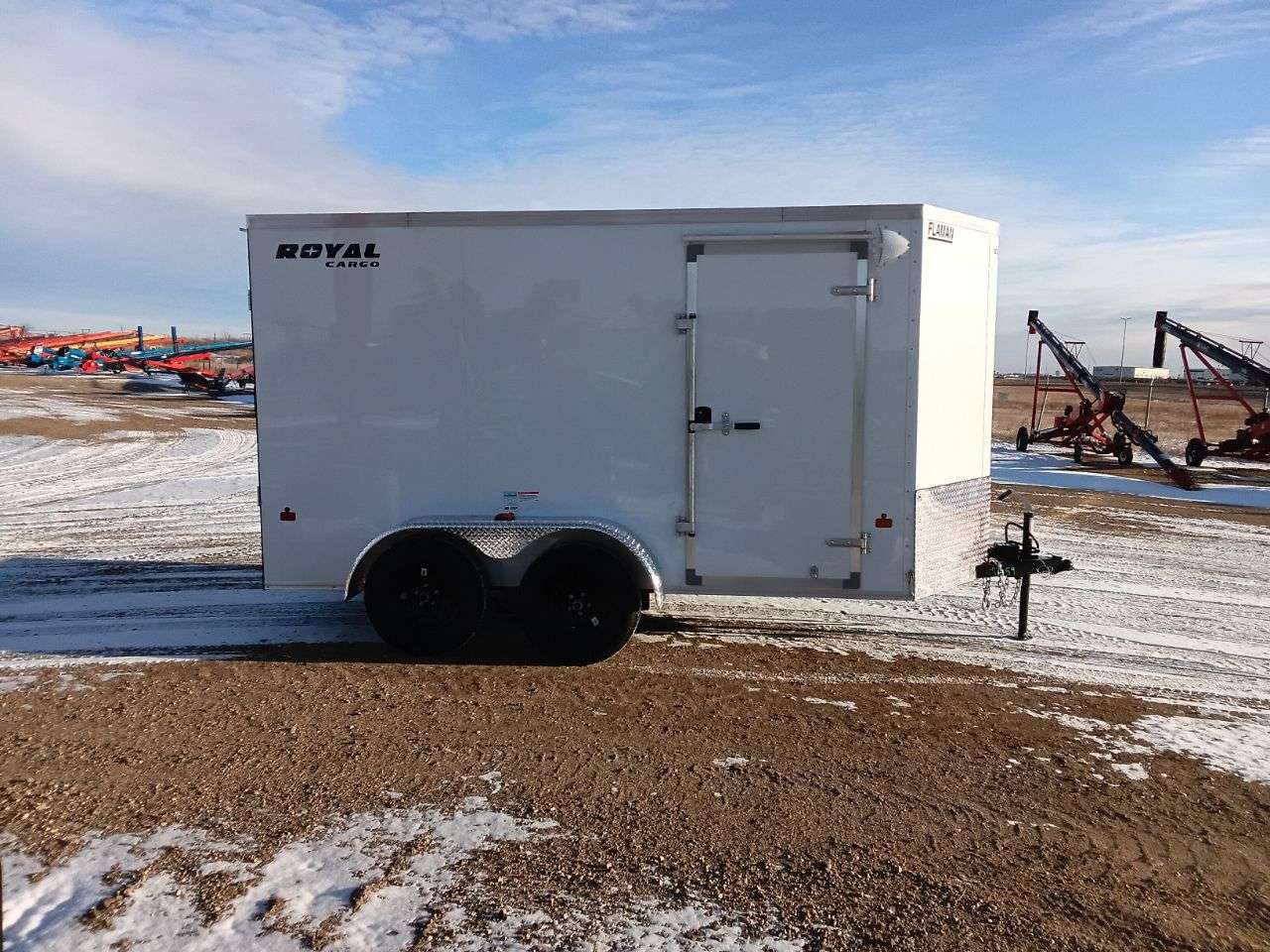 2026 Royal LCH 6' x 12' + V-Nose Cargo Trailer