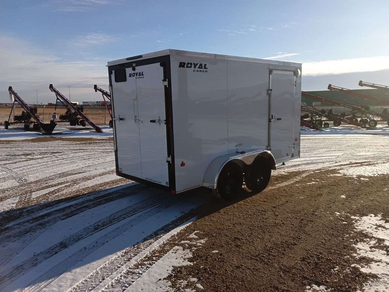 2026 Royal LCH 6' x 12' + V-Nose Cargo Trailer