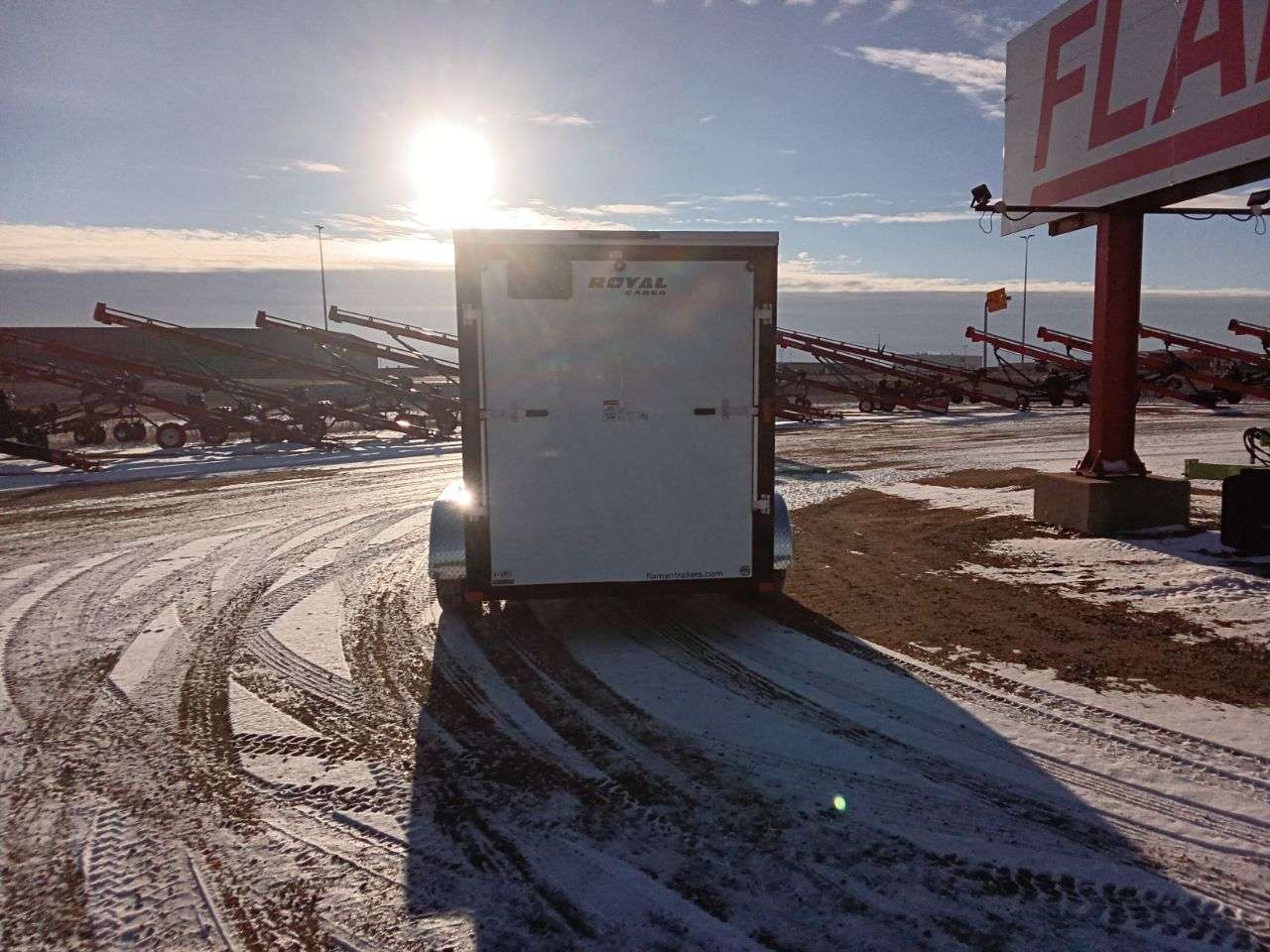 2026 Royal LCH 6' x 12' + V-Nose Cargo Trailer