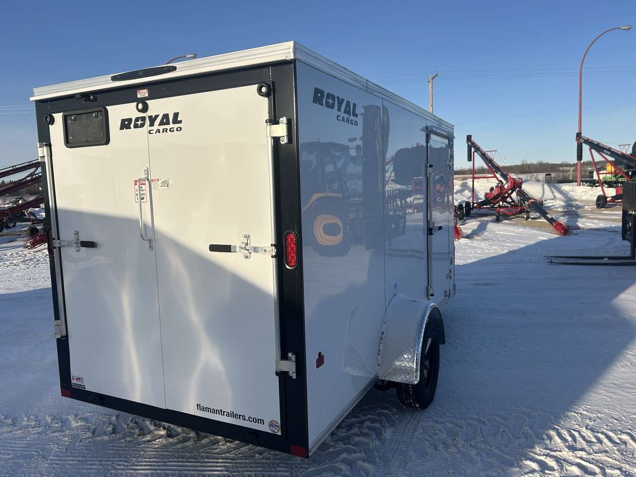 2026 Royal LCH 6' x 12' + V-Nose Cargo Trailer