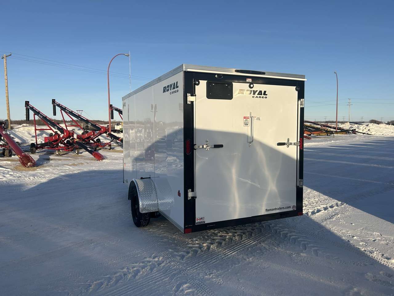 2026 Royal LCH 6' x 12' + V-Nose Cargo Trailer