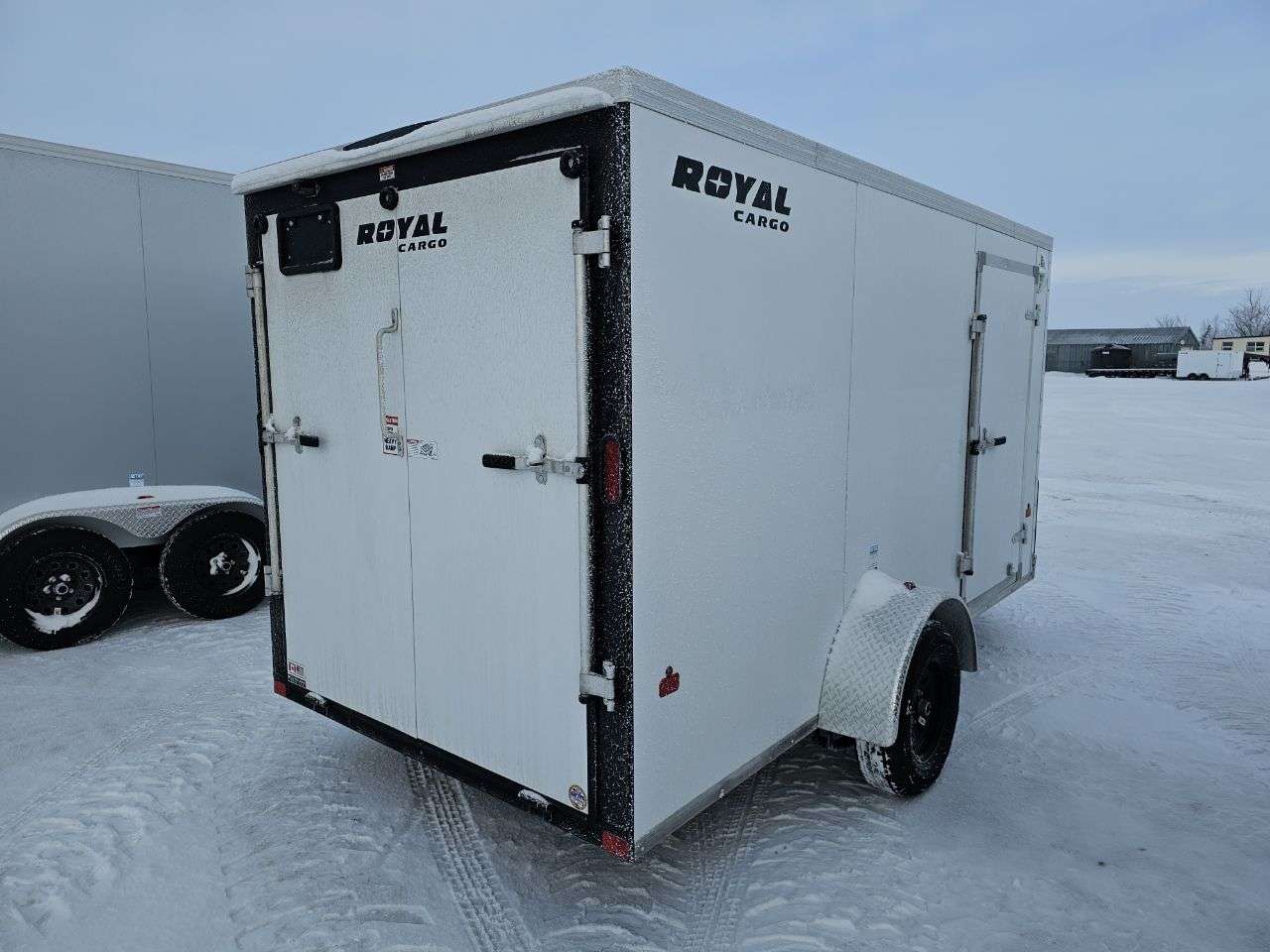 2026 Royal LCH 6' x 12' + V-Nose Cargo Trailer