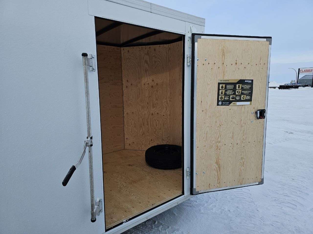 2026 Royal LCH 6' x 12' + V-Nose Cargo Trailer