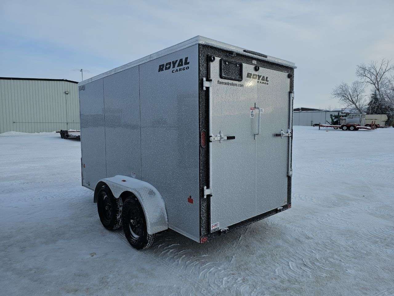 2026 Royal LCH 6' x 12' + V-Nose Cargo Trailer