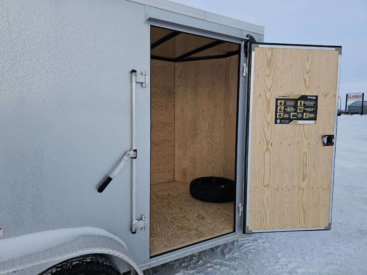 2026 Royal LCH 6' x 12' + V-Nose Cargo Trailer