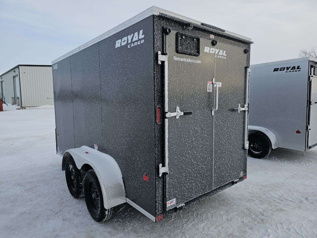 2026 Royal LCH 6' x 12' + V-Nose Cargo Trailer