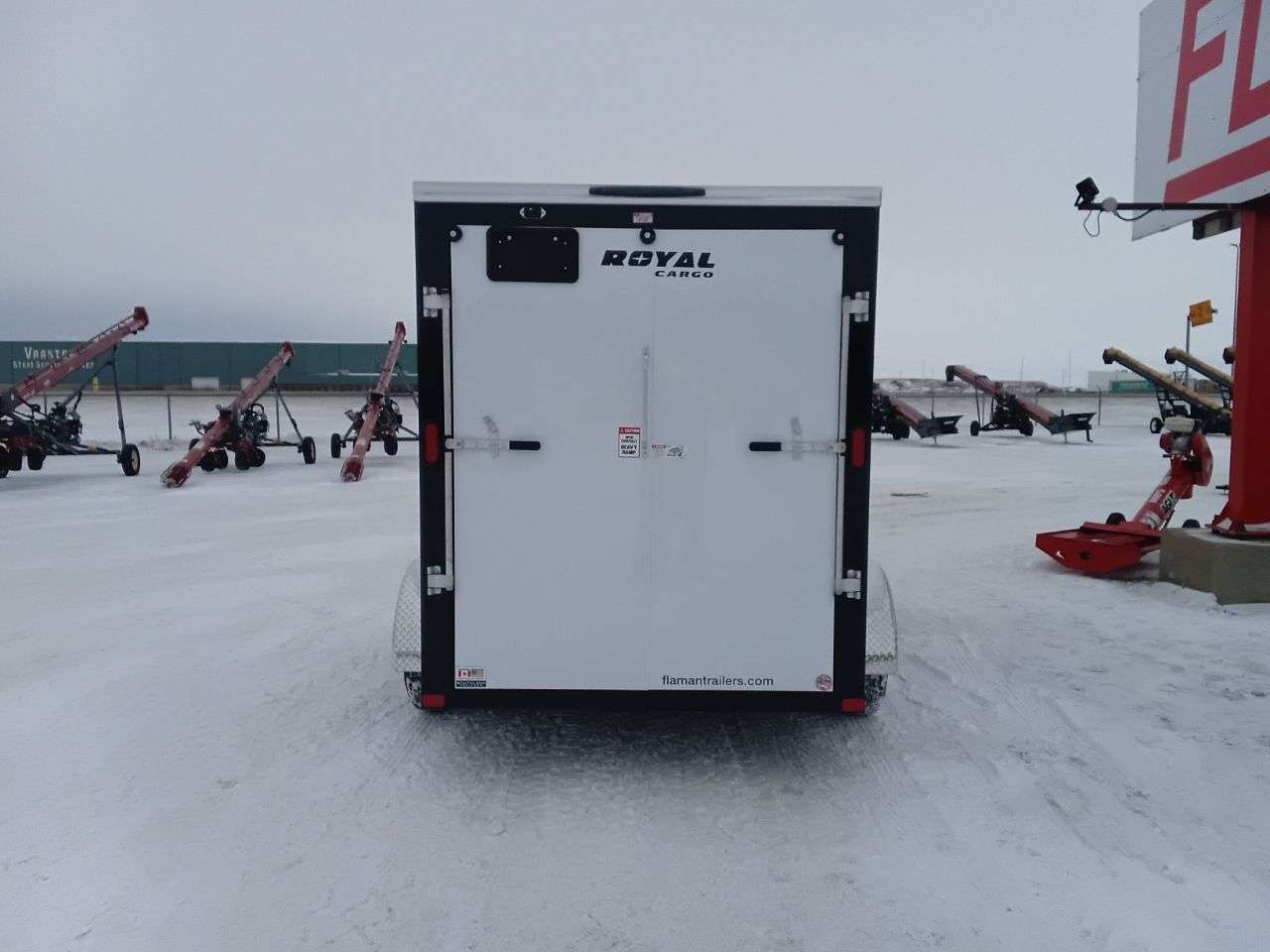 2026 Royal LCH 6' x 12' + V-Nose Cargo Trailer