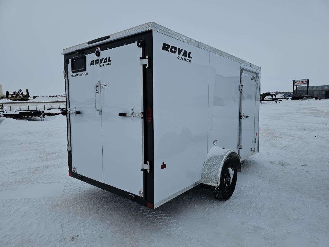 2026 Royal LCH 6' x 12' + V-Nose Cargo Trailer