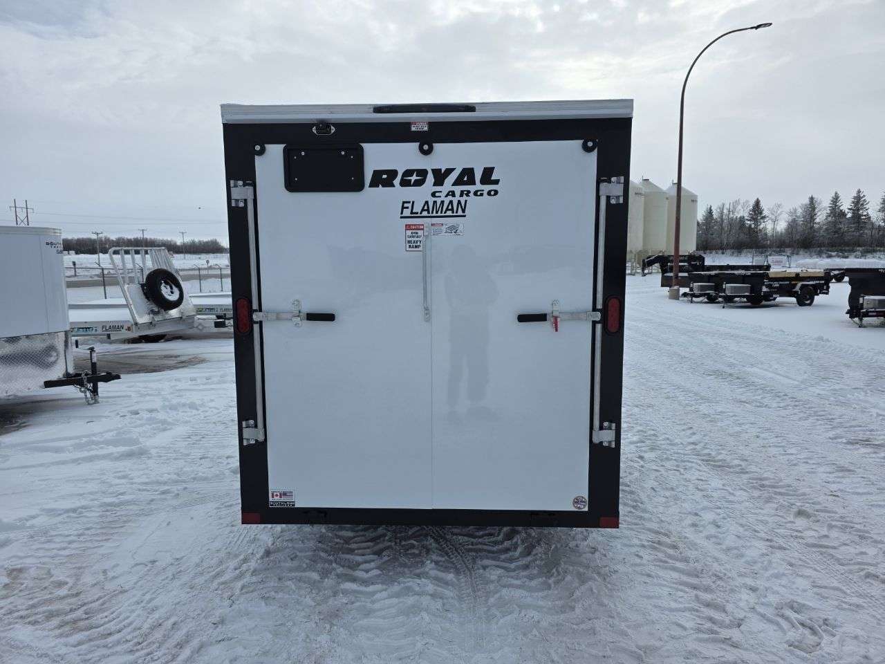2026 Royal LCH 6' x 12' + V-Nose Cargo Trailer