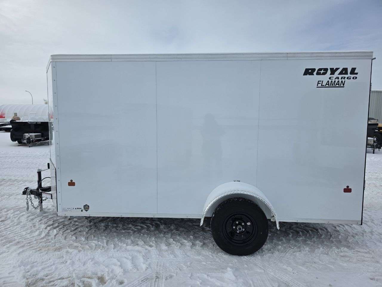 2026 Royal LCH 6' x 12' + V-Nose Cargo Trailer