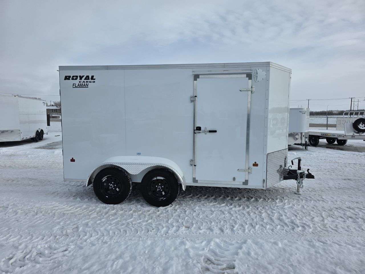2026 Royal LCH 6' x 12' + V-Nose Cargo Trailer