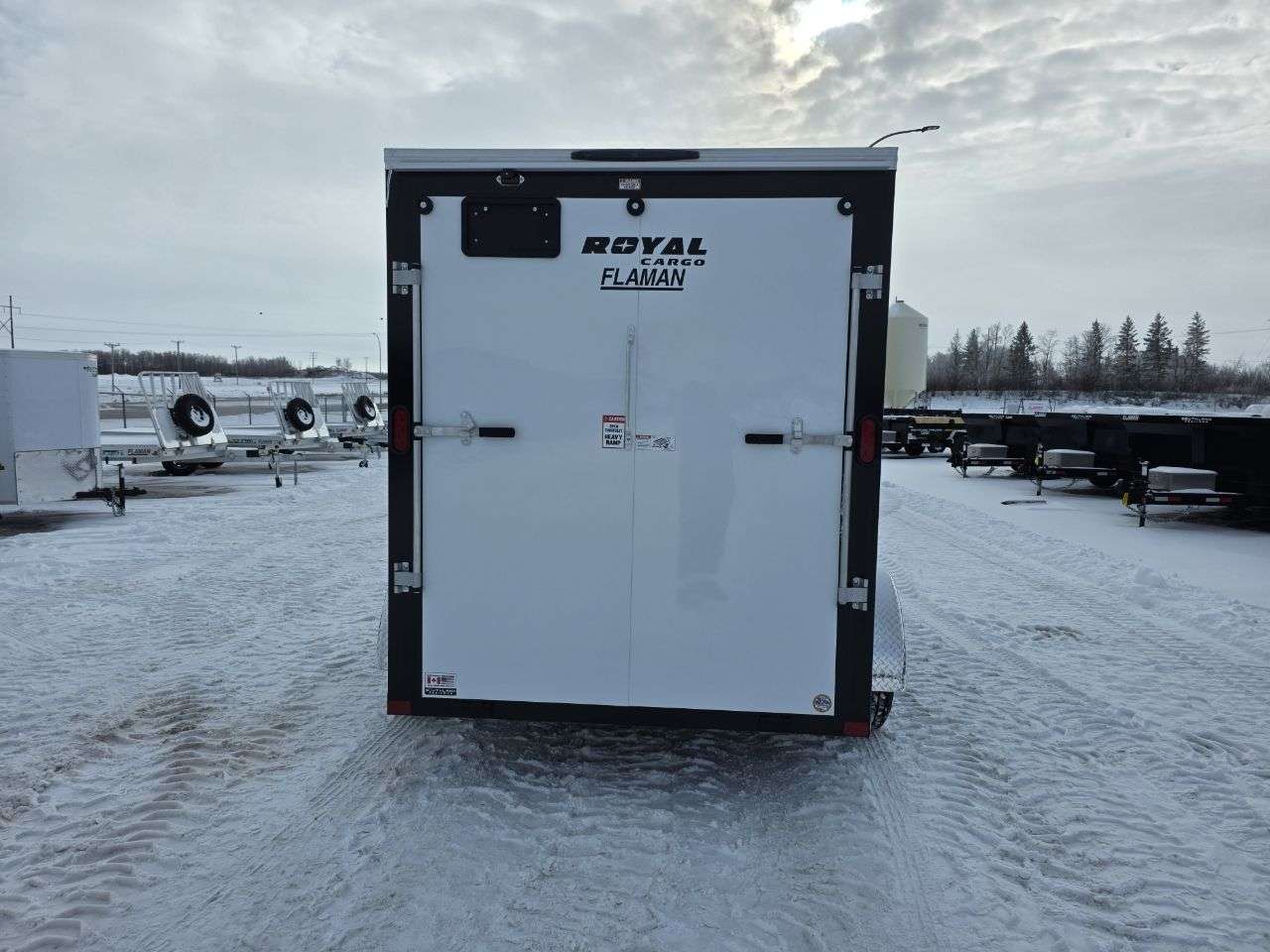 2026 Royal LCH 6' x 12' + V-Nose Cargo Trailer