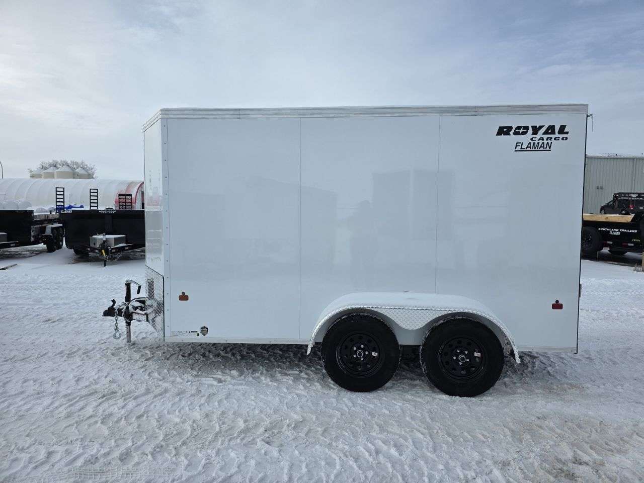 2026 Royal LCH 6' x 12' + V-Nose Cargo Trailer
