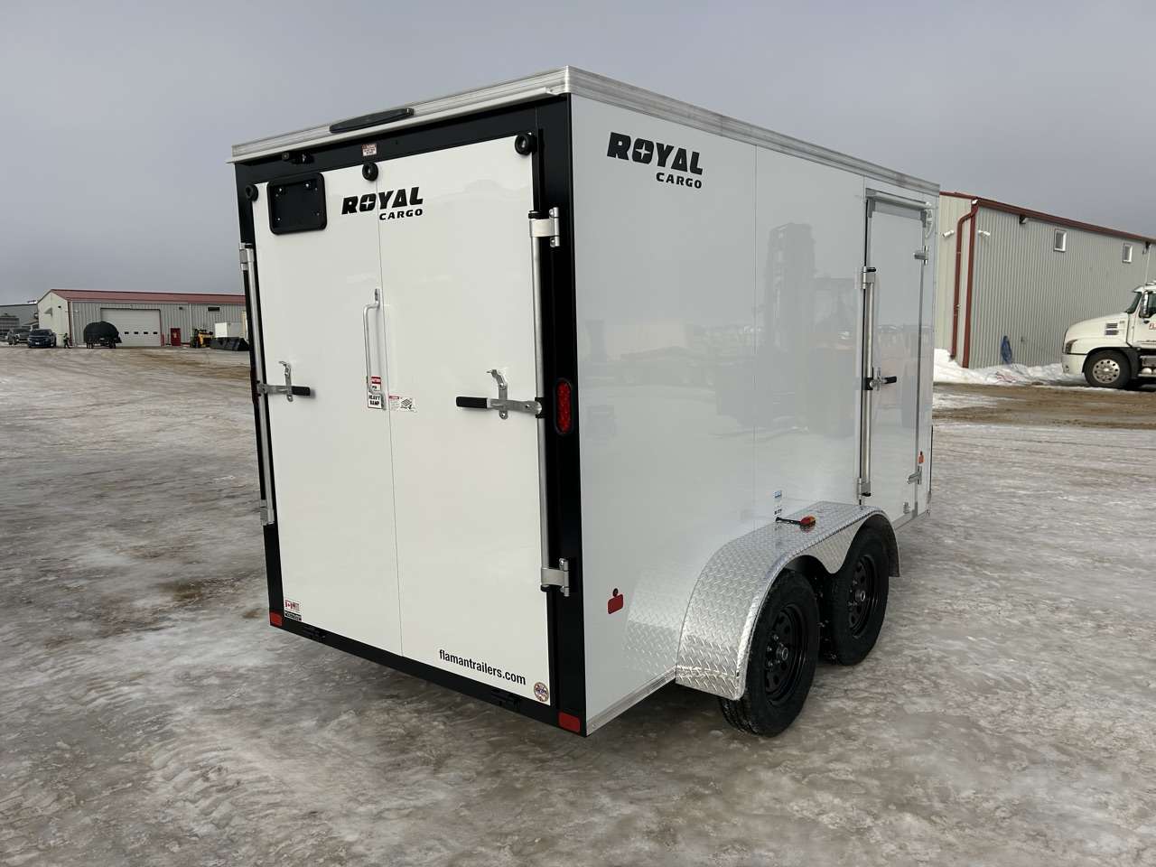2026 Royal LCH 6' x 12' + V-Nose Cargo Trailer