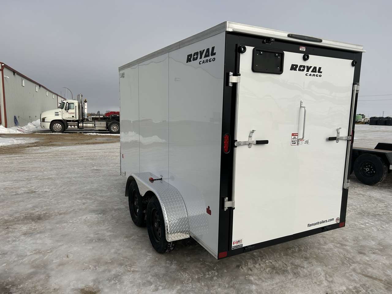 2026 Royal LCH 6' x 12' + V-Nose Cargo Trailer