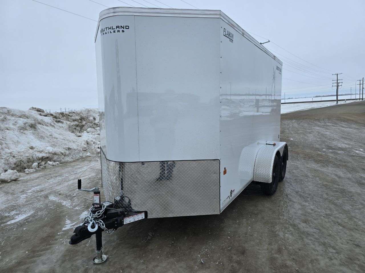 2026 Royal LCH 6' x 12' + V-Nose Cargo Trailer