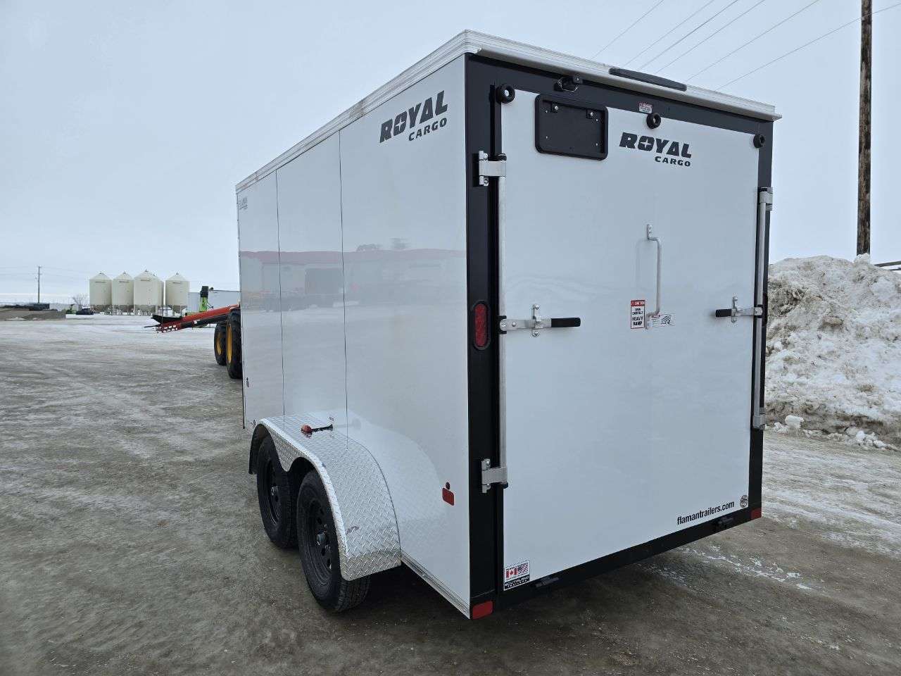 2026 Royal LCH 6' x 12' + V-Nose Cargo Trailer