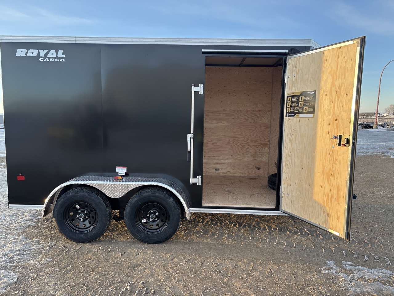 2026 Royal LCH 6' x 12' + V-Nose Cargo Trailer