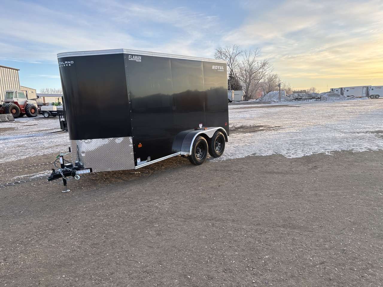 2026 Royal LCH 6' x 12' + V-Nose Cargo Trailer