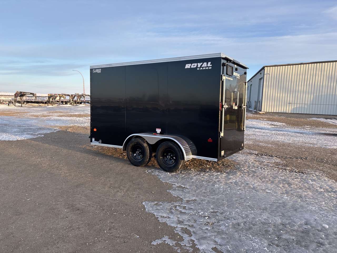 2026 Royal LCH 6' x 12' + V-Nose Cargo Trailer