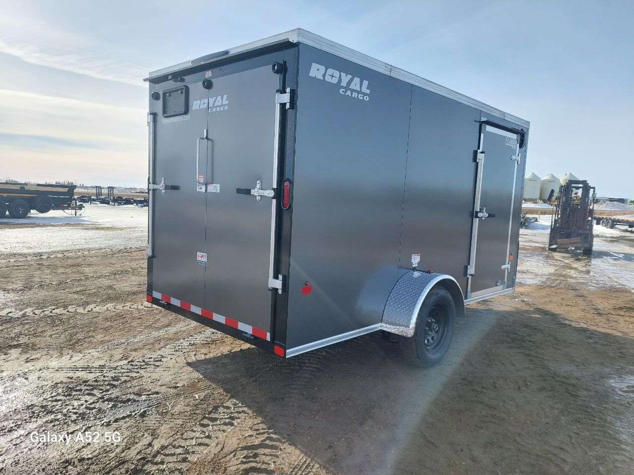 2026 Royal LCH 6' x 12' + V-Nose Cargo Trailer