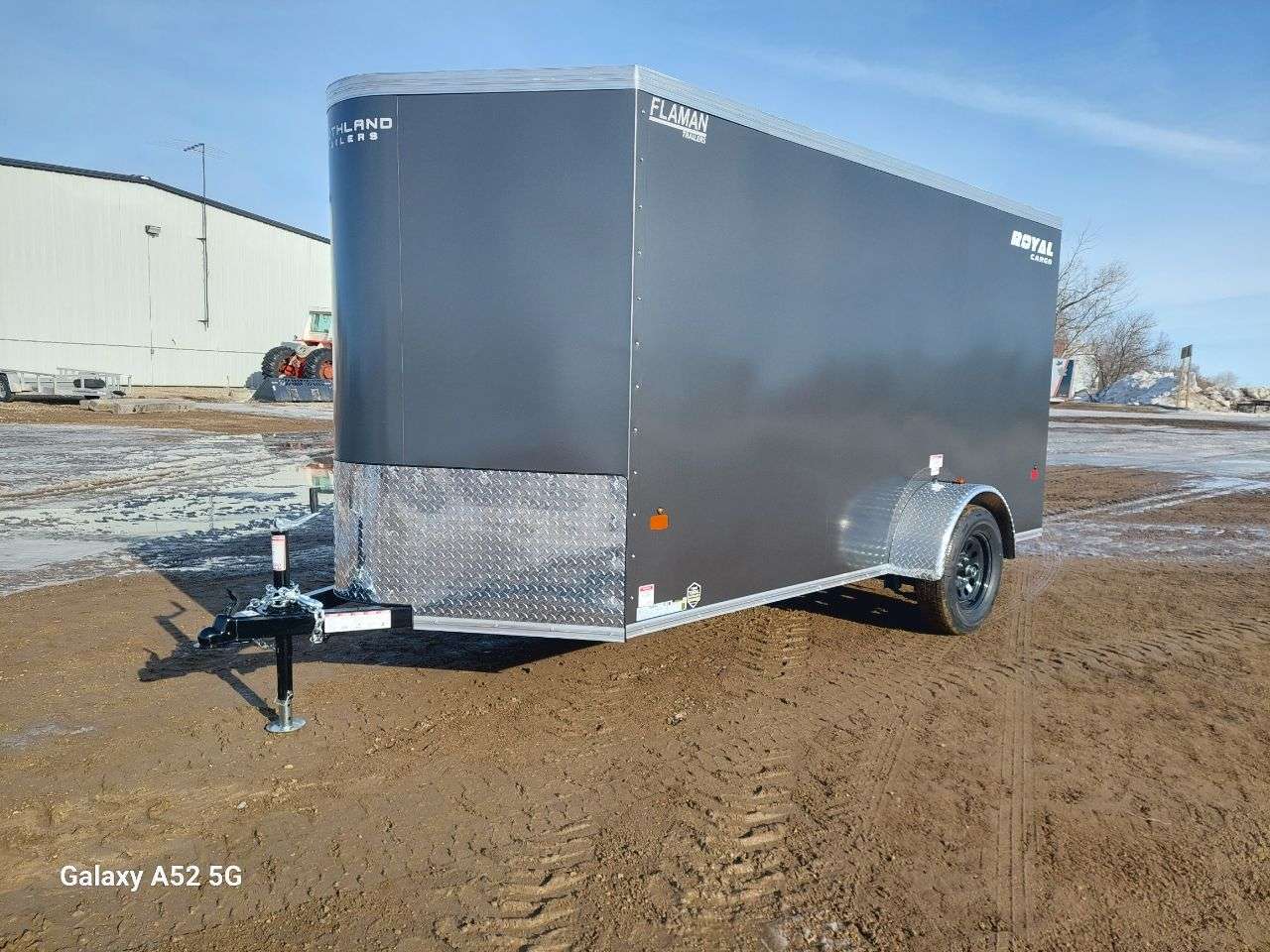 2026 Royal LCH 6' x 12' + V-Nose Cargo Trailer