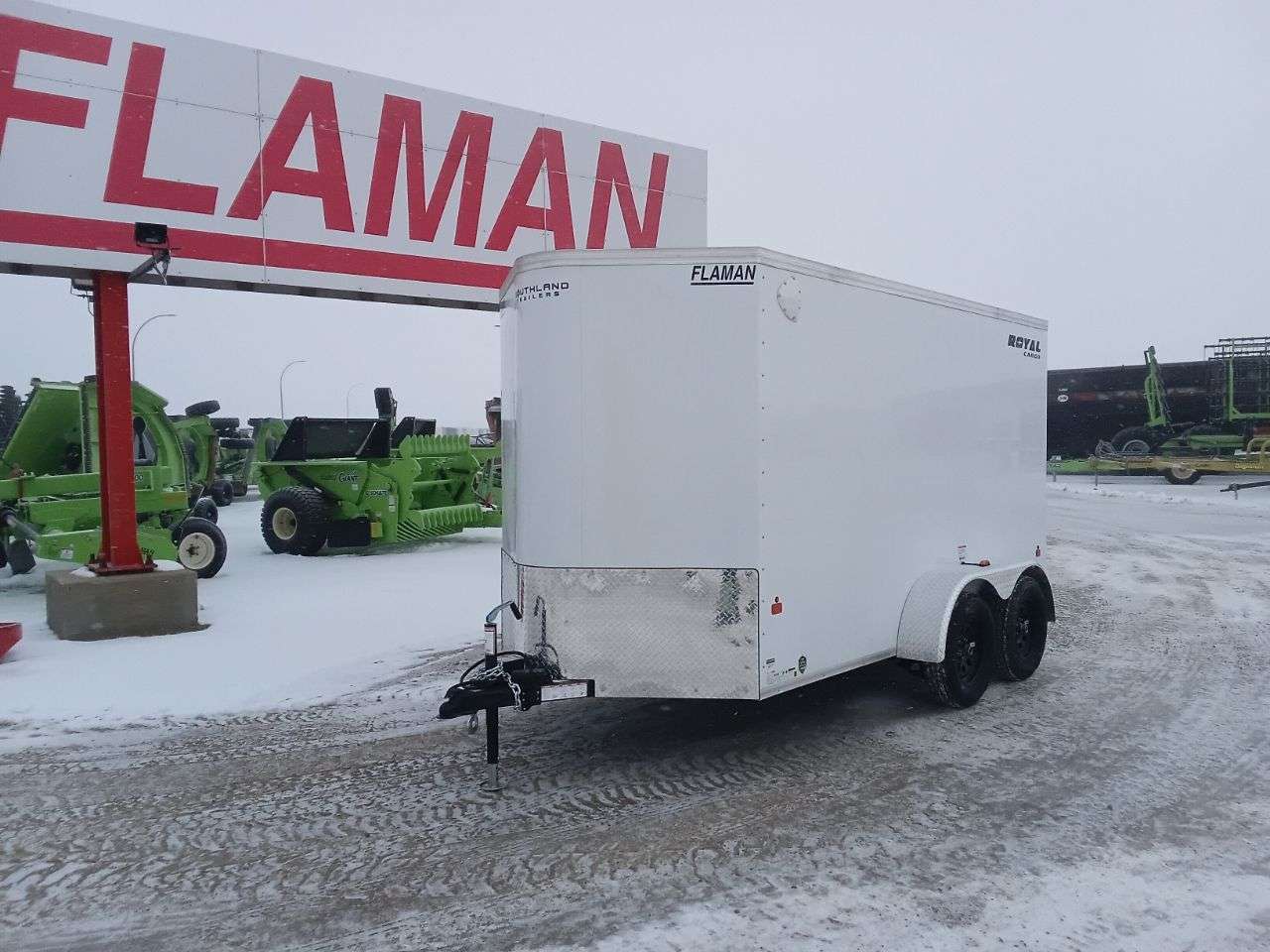 2026 Royal LCH 6' x 12' + V-Nose Cargo Trailer