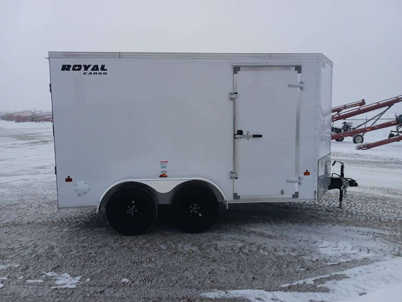 2026 Royal LCH 6' x 12' + V-Nose Cargo Trailer