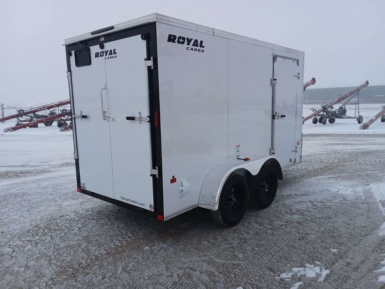 2026 Royal LCH 6' x 12' + V-Nose Cargo Trailer