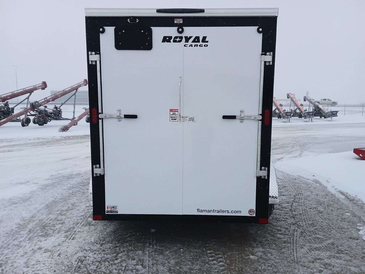 2026 Royal LCH 6' x 12' + V-Nose Cargo Trailer