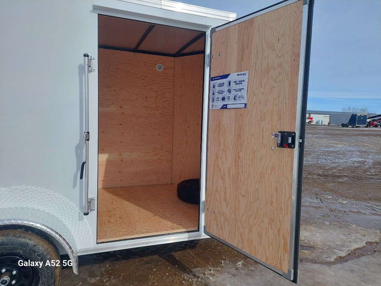 2026 Royal LCH 6' x 12' + V-Nose Cargo Trailer