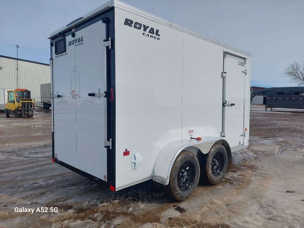 2026 Royal LCH 6' x 12' + V-Nose Cargo Trailer