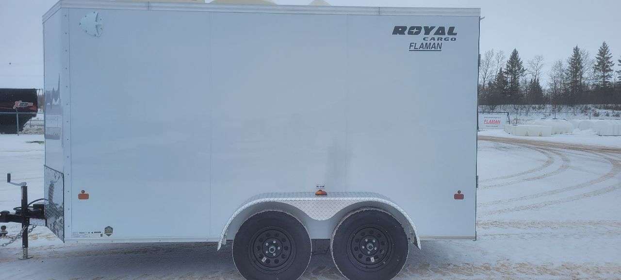 2026 Royal LCH 6' x 12' + V-Nose Cargo Trailer