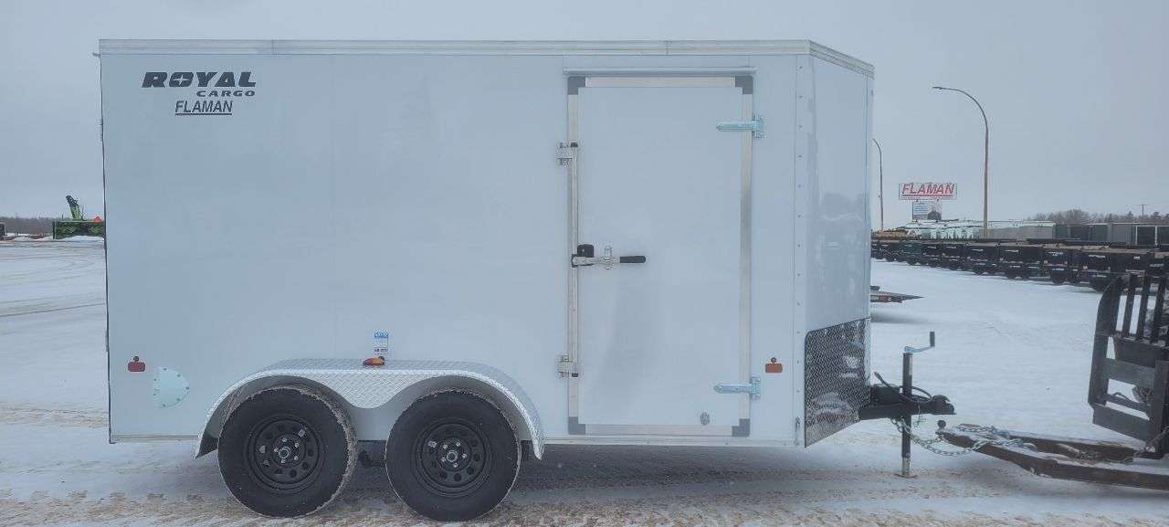 2026 Royal LCH 6' x 12' + V-Nose Cargo Trailer