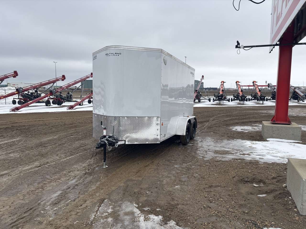 2026 Royal LCH 6' x 12' + V-Nose Cargo Trailer