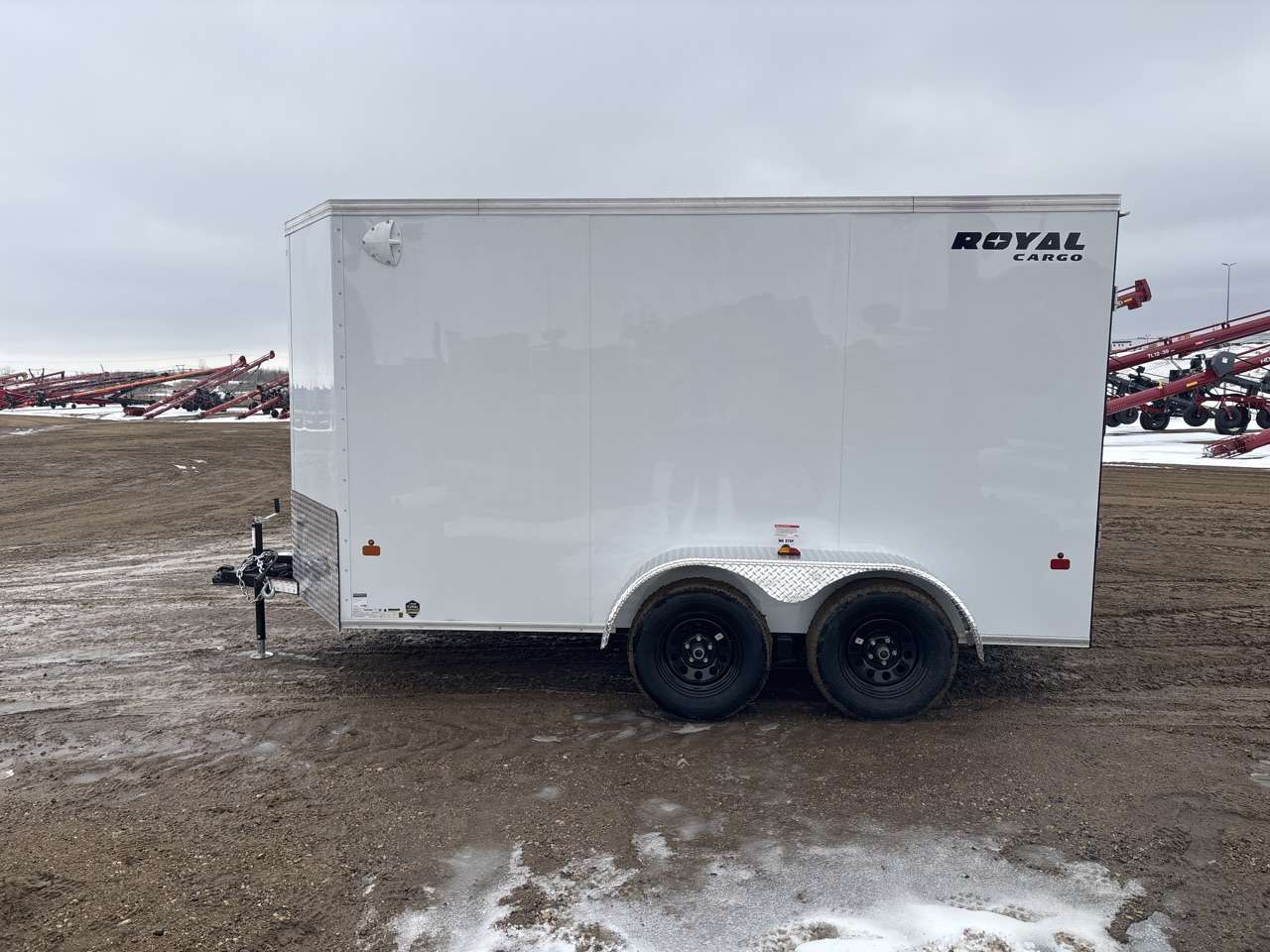 2026 Royal LCH 6' x 12' + V-Nose Cargo Trailer